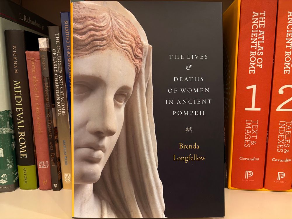 The Lives and Deaths of Women in Ancient Pompeii
by Brenda Longfellow

304 pages, 7.00 x 10.00 x 1.40 in, 78 b&w illustrations, 16 color photos, 11 maps

Sales Date: July 8, 2025